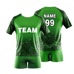 เสื้อรักบี้ออลแบล็คส์แบบสั่งทำสำหรับผู้ชายและเด็กผู้ชาย ชุดกีฬารักบี้สำหรับนักกีฬาและทีม - Product Image 4