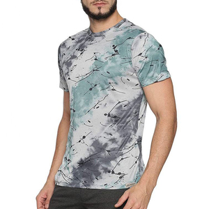 T-shirts imprimés pour hommes, fournisseur direct d'usine OEM, livraison rapide, garantie de qualité, matière en coton respirant et écologique, manches courtes - Product Image 3