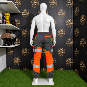 Breathable Flame Retardant Trousers With Reflective <b>Tape</b> Safety Pants for Work for Construction Mining - Product Image 5