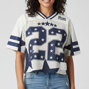 T-shirt Homme Européen-Américain en Jersey, Col en V, Manches Courtes, Respirant, Imprimé Numérique, Anti-Bactérien, Séchage Rapide, Style Décontracté d'Été - Product Image 1