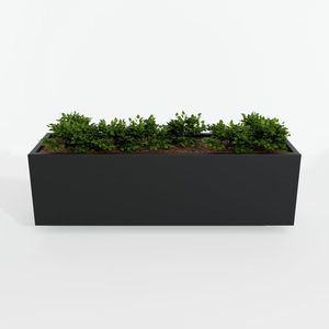 Jardinière en métal Luxe Bloom, pot décoratif à feuilles royales, jardinière de jardin impériale, pot en métal Majestic Grow, jardinière verte opulente - Product Image 6