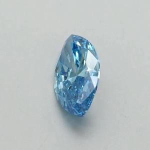 Piedra Suelta Certificada por IGI para Anillos de Compromiso Personalizados, Diamante Cultivado en Laboratorio de 2 Quilates, Corte Brillante Redondo, Azul Intenso, Claridad VS1 - Product Image 2