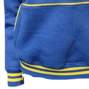 Sweat-shirt en chenille bleu pour femme de la sororité Sigma Gamma Rho, pull à col rond en polaire avec lettres grecques, vêtement décontracté pour l'université - Product Image 3