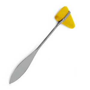 Marteau de réflexes Taylor jaune de 7,5 pouces, instrument médical chirurgical en acier inoxydable de qualité allemande pour diagnostic neurologique - Product Image 3