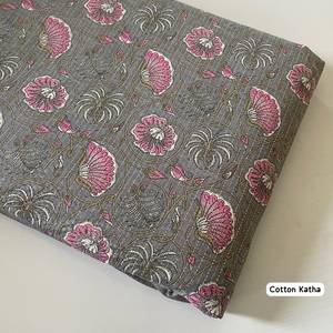 Telas de Algodón Puro Estampadas a Mano al por Mayor, Material Textil Artesanal para Confección, Acolchado, Decoración del Hogar, Manualidades, Niñas y Niños - Product Image 3