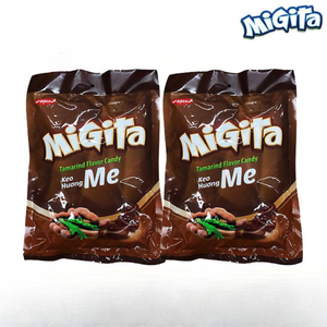 Bonbons Mighty Tablet au chocolat, saveur tamarin, morceaux bruns, sachet de bonbons sucrés - Product Image 3