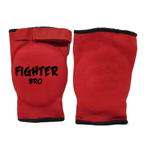 Protège-coudes noirs Fighter Pro en nylon, équipement de protection pour entraînement MMA - Product Image 5