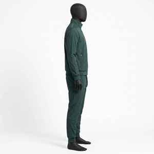 Fabricant sur mesure de survêtements coupe-vent, pantalons cargo streetwear et chemises décontractées, survêtement en nylon avec boutons-pression latéraux - Product Image 4
