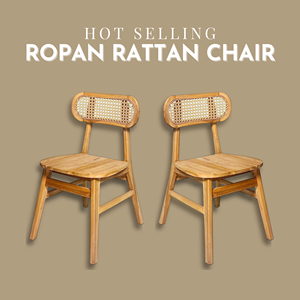 Manufacture in Indonesia Hot Selling Eco-Friendly Super Comfortable Teak Wood Dining <b>Rattan</b> <b>Chairs</b> Hotel and Villa Factory Sale - Product Image 5