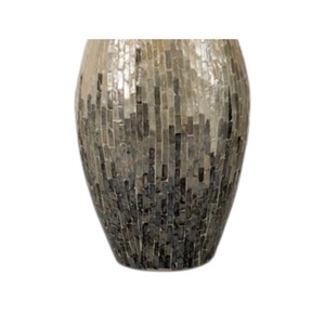 Jarrón de Mosaico de Madreperla Hecho a Mano, Elegante Decoración de Mesa - Product Image 3