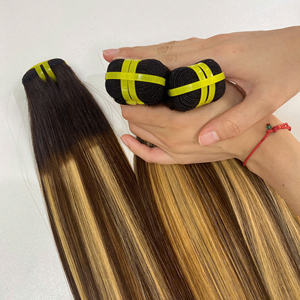 Extensiones de Cabello Humano Vietnamita Virgen 100% Natural, Color Piano Mixto, Super Double Drawn, Precio al por Mayor - Product Image 2