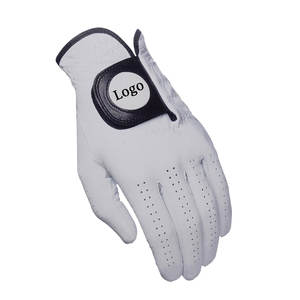 Guantes de Golf Profesionales de Diseño Personalizado para Mano Izquierda y Derecha, Cuero Genuino, Dedos Completos, Ligeros, para Uso Deportivo - Product Image 1
