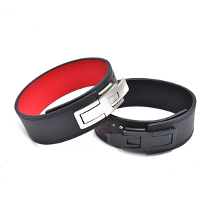 Wholesale Customizable Cowhide Leather Non-Slip Unisex <b>Strength</b> Training Weight Lifting Belt for Gym Fitness and Bodybuilding - Product Image 1