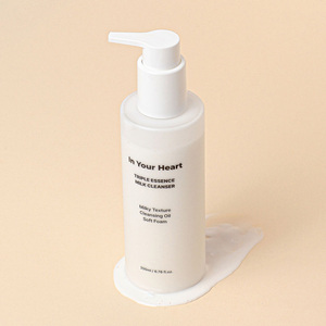 [In Your Heart] Triple Essence Milk Cleanser 200ml Démaquillant Doux Nettoyant Visage Hydratant Purifiant en Profondeur pour Peaux Sensibles - Product Image 3