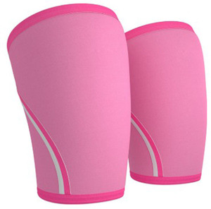 Genouillères en néoprène souple personnalisées, respirantes, pour la protection sportive, pour la musculation, genouillères et coudières élastiques - Product Image 1
