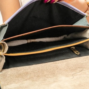 LW กระเป๋าสะพายข้างสำหรับผู้หญิงสไตล์วินเทจหรูหรากระเป๋าถือโบฮีเมียนหลากสีสำหรับฤดูหนาวกระเป๋าชุดสุภาพสตรีแบบพกพา - Product Image 5