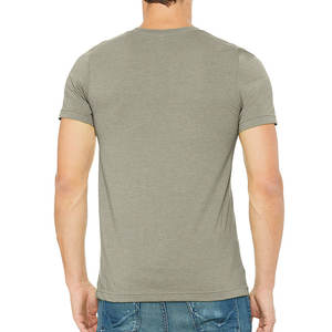 เสื้อยืดสีพื้นสำหรับผู้ชาย ราคาส่ง เสื้อผ้าสตรีทแวร์คุณภาพสูง คอกลม แห้งเร็ว รับสกรีนลาย - Product Image 6