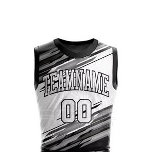 Uniformes de Baloncesto Personalizados, Transpirables, sin Mangas, Precio Competitivo, Buena Calidad, Secado Rápido, 100% Poliéster, en Oferta - Product Image 4