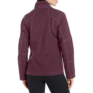Chaqueta Softshell Ligera para Mujer, para Senderismo y Actividades al Aire Libre, Resistente al Viento, con Cierre de Cremallera, Color Sólido, Corte Regular, OEM - Product Image 2