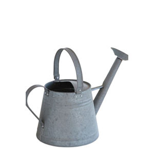 Arrosoir en métal vert au design vintage, bec long, en zinc galvanisé, pour plantes d'intérieur et d'extérieur, à prix économique - Product Image 2