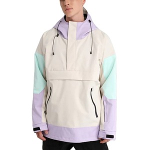 Chaqueta de Esquí y Snowboard Personalizada Unisex para Clima Frío, Transpirable, Resistente al Viento e Impermeable, con Capucha, Tallas Grandes - Product Image 3