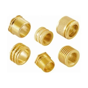 High Strength Brass Molding <b>Insert</b> for Secure <b>Threaded</b> Connections in Plastic Components and Industrial Applications - Product Image 6