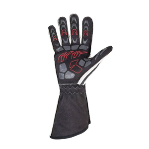 Gants de karting en cuir de haute qualité avec logo personnalisé, antidérapants, légers, compatibles écran tactile, cinq doigts, tissu respirant - Product Image 2