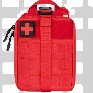 Bolsa táctica de primeros auxilios duradera con almacenamiento de medicamentos impermeable de cuero premium para viajes al aire libre a un precio asequible en venta. - Product Image 6