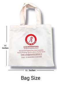Sac fourre-tout en coton imprimé réutilisable et écologique pour les courses et l'emballage de détail – Vente en gros - Product Image 6