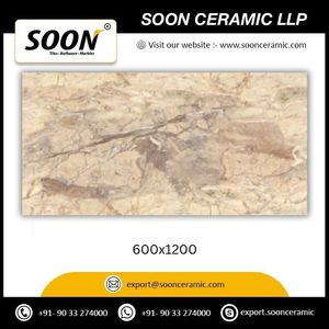 Azulejo de Porcelana Mate I-VICTOR Infinite de 600X1200MM, Imitación Piedra, para Paredes y Pisos Interiores, para Sala de Estar, a Precio Accesible - Product Image 3