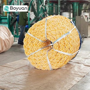 Corda Marina Super Spessa a 8 Fili <span class=keywords><strong>da</strong></span> 120mm, Mista Polipropilene e Poliestere, per <span class=keywords><strong>Ormeggio</strong></span> di Grandi Navi e Attracco - Product Image 2