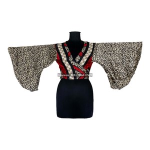 Nouveau Sari Tendance en Soie Ethnique pour Femmes et Filles – Tissu Haut de Gamme Disponible en Couleurs Assorties et Taille Unique, Manches Cloche, Tenue Décontractée - Product Image 3
