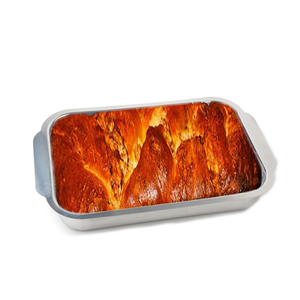 Plat à rôtir élégant conçu pour une cuisson familiale pratique, avec une construction en acier inoxydable durable et un intérieur spacieux - Product Image 6