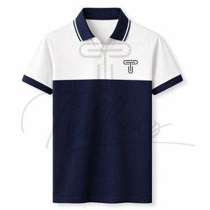 T-shirt Homme Slim Fit Décontracté 2026 – 100% Coton, Tissu Extensible Doux, Séchage Rapide, Respirant, Motif Uni, Col Élégant - Product Image 3