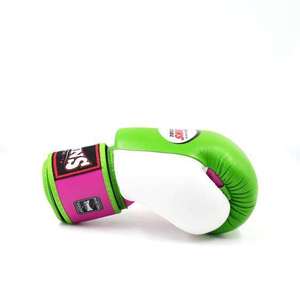 Guantes de Boxeo Profesionales de Cuero Genuino de Alta Calidad, Secado Rápido, Cierre de Velcro, Personalizables, para MMA - Product Image 3