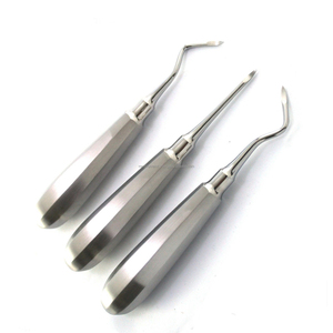 Juego de 3 Elevadores Dentales Manuales de Acero Inoxidable de Alta Calidad, CE ISO OEM, Instrumentos Quirúrgicos Duraderos y Autoclavables - Product Image 1