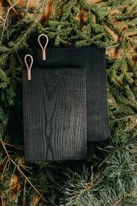 Planche à découper en bois de qualité supérieure pour la cuisine, surface lisse, construction robuste, écologique, antibactérienne, passe au lave-vaisselle - Product Image 5