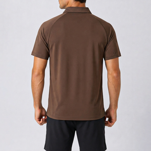 เสื้อโปโลผู้ชายไซส์ใหญ่สั่งทำขายส่ง คุณภาพสูง ผ้าฝ้ายระบายอากาศ แขนสั้น ทรงใหญ่พิเศษ รับผลิตแบบ OEM - Product Image 3