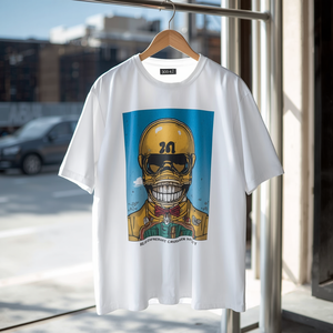 Ensemble de t-shirts formels pour hommes en tricot thermique imprimé, tenue décontractée en coton pour l'hiver, personnalisable - Product Image 2
