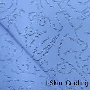 57% Cool Nylon 34% Nylon 9% Spandex tela de refrigeración para ropa deportiva transpirable de secado rápido traje de baño piel fresca con uso ligero - Product Image 2