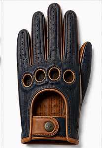 Gants de conduite de luxe en cuir véritable, doux au toucher comme du cuir d'agneau, compatibles écran tactile, respirants, thermiques, longueur poignet, pour voiture, vélo et activités de plein air - Product Image 4