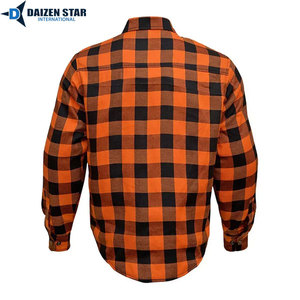 Camisa de Franela Premium para Motociclistas, % Algodón, Transpirable, Resistente al Viento, Colores y Logotipos Personalizables, Equipo de Protección para Todas las Estaciones - Product Image 6