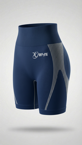 กางเกงขาสั้นออกกำลังกายสำหรับผู้หญิง ทรงสปอร์ต ระบายอากาศได้ดี เหมาะสำหรับโยคะ ยกน้ำหนัก ฟิตเนส ขี่จักรยาน กระชับสัดส่วน ยกกระชับสะโพก แบบไร้ตะเข็บ - Product Image 4