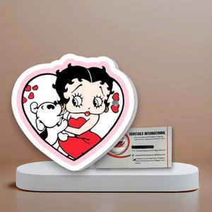 Cils en diamant solide personnalisés avec logo Betty Boop pour la Saint-Valentin, écologiques, marque privée, effet papillon - Product Image 1