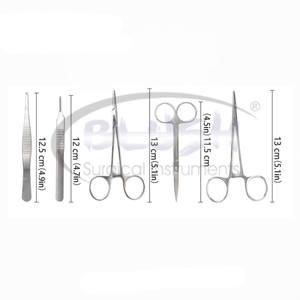 Stainless Steel <b>Suture</b> Practice <b>Kit</b> for Medical Students Orthopedic Surgical Instruments Training by Blush Surgical - Product Image 6