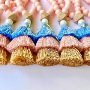 Cuentas de Oración Musulmanas de Alta Calidad, Hechas a Mano con Resina y Semillas Naturales de Kuka, Pintadas a Mano, Tasbih - Product Image 4
