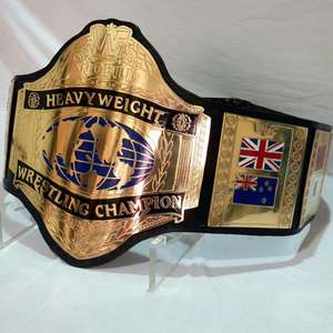 WWF Hulk Hogan 86 World Heavyweight Wrestling Championship Title Belt - Product Image 3