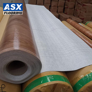 <span class=keywords><strong>Rouleau</strong></span> de revêtement de <span class=keywords><strong>sol</strong></span> en linoléum <span class=keywords><strong>PVC</strong></span> personnalisé, motif bois, imperméable, avec envers en feutre - Product Image 1