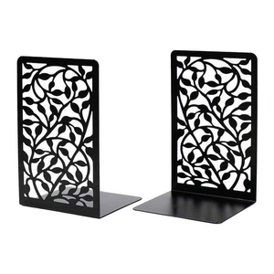 Custom Metal Bookends Decorative Non Slip <b>Book</b> Ends For <b>School</b> Home & Office Metal <b>Book</b> End With New Design Portable <b>Book</b> End - Product Image 3