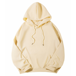 Sweat-shirt à capuche rose en polaire, couleur unie, décontracté, à manches longues, avec cordon de serrage, pour adultes, vêtements d'automne - Product Image 5